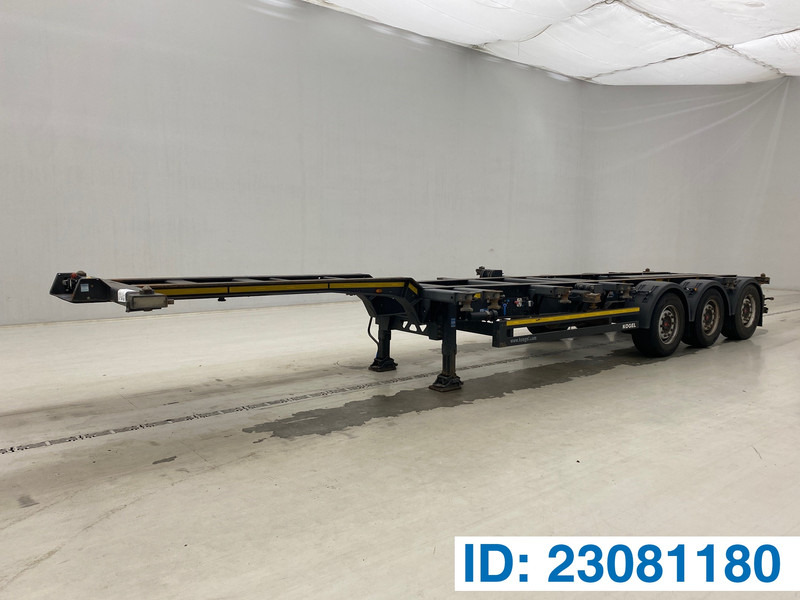 Kögel Polyvalent skelet 20-30-40 ft - Semirremolque portacontenedore/ Intercambiable: foto 1 Kögel Polyvalent skelet 20-30-40 ft - Semirremolque portacontenedore/ Intercambiable: foto 1