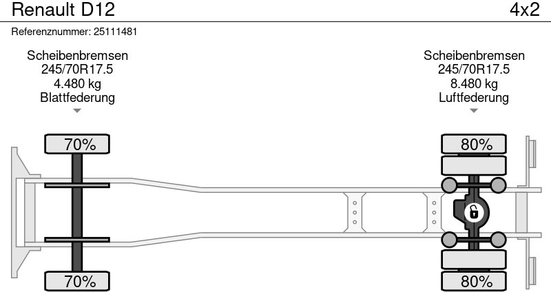 Camión caja cerrada Renault D12: foto 16 Camión caja cerrada Renault D12: foto 16