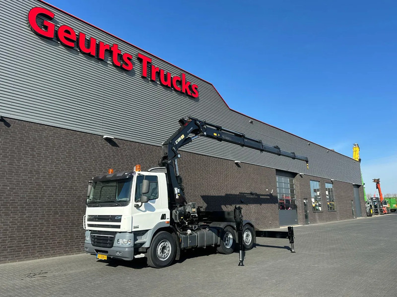 DAF CF 85 410 6X2 + HIAB 422EP-5 HIPRO TREKKER/SATTELZUG/TRACTOR UNIT/ CAMION - Camión grúa: foto 4 DAF CF 85 410 6X2 + HIAB 422EP-5 HIPRO TREKKER/SATTELZUG/TRACTOR UNIT/ CAMION - Camión grúa: foto 4