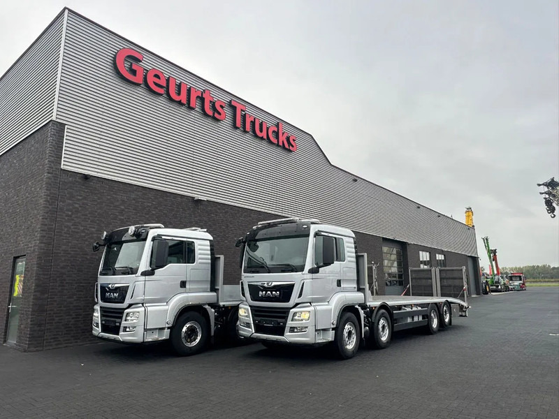 MAN TGS 35.470 8X2 OPRIJWAGEN/MACHINE TRANSPORTER/PLATEAU/ - Camión portavehículos: foto 2 MAN TGS 35.470 8X2 OPRIJWAGEN/MACHINE TRANSPORTER/PLATEAU/ - Camión portavehículos: foto 2