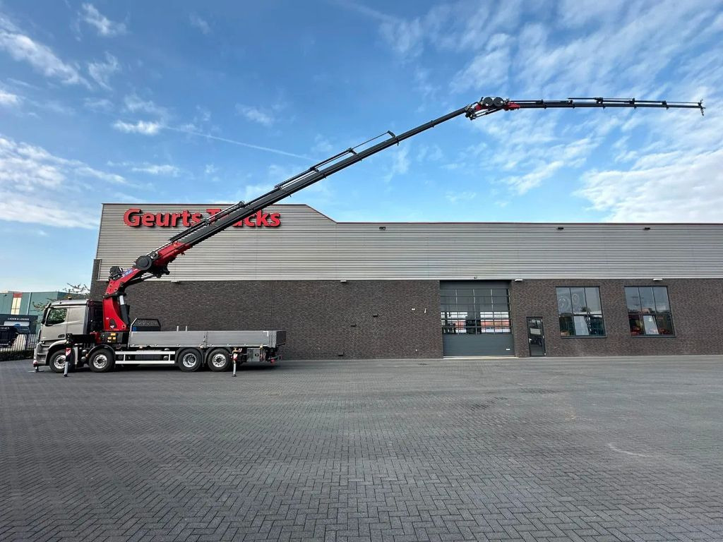 Camión grúa, Camión caja abierta Mercedes-Benz Arocs 3251 8X2 + HMF 9520-K8 FJ 1400-K6 KRAAN/KR: foto 1