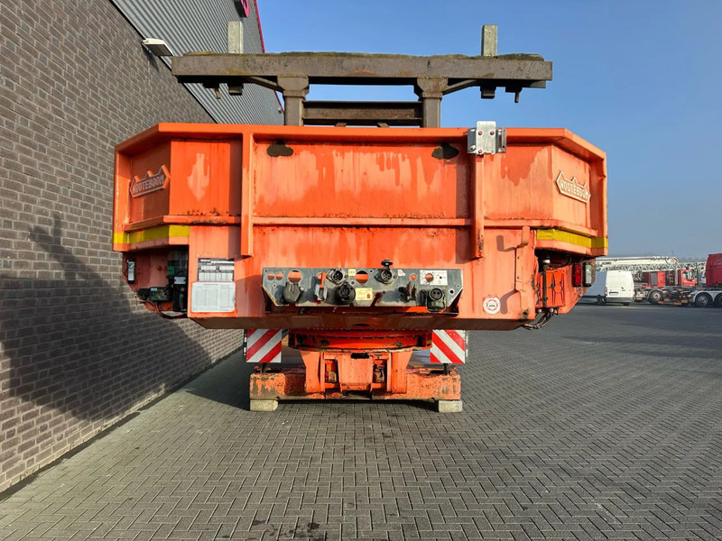 Nooteboom EURO-100-05 DIEPLADER / TIEFLADER / LOW LOADER MET HYDRAULISCH VERING EN STUURASSEN - Semirremolque góndola rebajadas: foto 5 Nooteboom EURO-100-05 DIEPLADER / TIEFLADER / LOW LOADER MET HYDRAULISCH VERING EN STUURASSEN - Semirremolque góndola rebajadas: foto 5