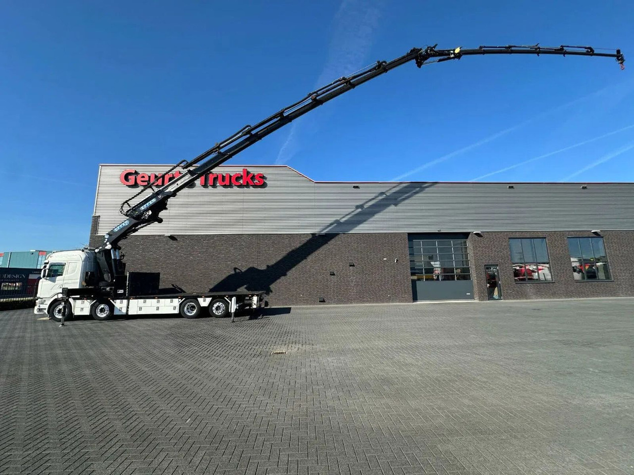 Scania G490 LB8X2*6HNB MET EFFER 955/8S +JIB 6S KRAAN / - Camión grúa: foto 1 Scania G490 LB8X2*6HNB MET EFFER 955/8S +JIB 6S KRAAN / - Camión grúa: foto 1