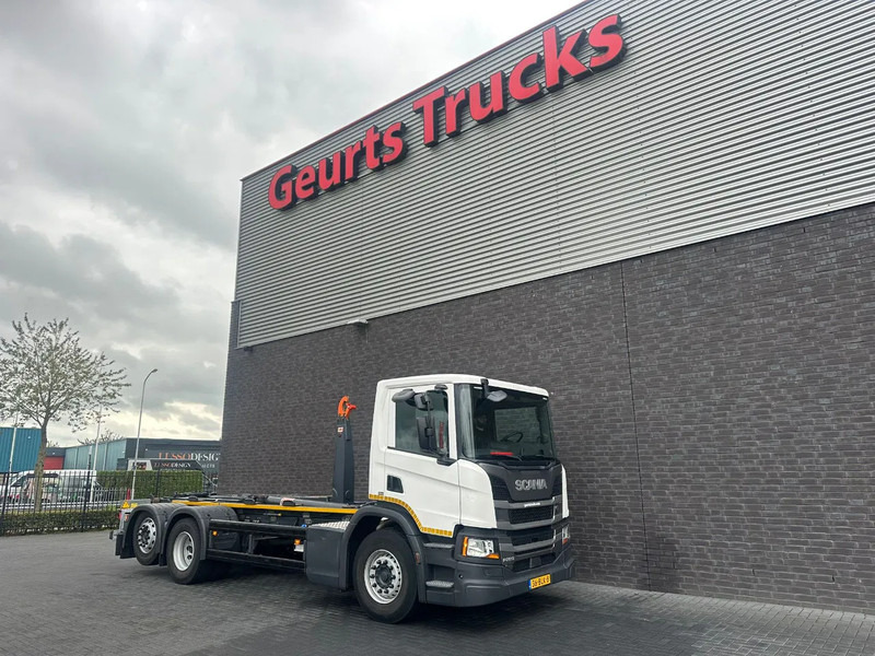 Scania P280 6X2 + AJK/1924 HLF20-6430 HAAKARMSYSTEEM / ABROLLKIPPER / HOOKLIFT - Camión multibasculante: foto 5 Scania P280 6X2 + AJK/1924 HLF20-6430 HAAKARMSYSTEEM / ABROLLKIPPER / HOOKLIFT - Camión multibasculante: foto 5