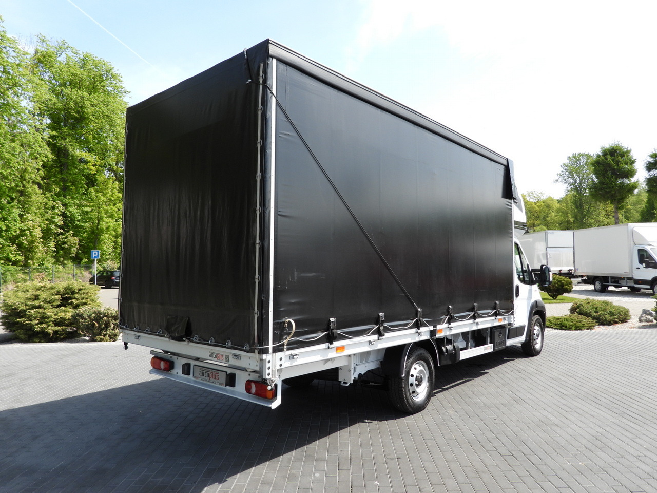 FIAT DUCATO TARPAULIN 10 PALLETS WEBASTO CRUISE CONTROL AIR CONDITIONING LED LIGHTS PNEUMATICS 160HP - Furgoneta con lona: foto 3 FIAT DUCATO TARPAULIN 10 PALLETS WEBASTO CRUISE CONTROL AIR CONDITIONING LED LIGHTS PNEUMATICS 160HP - Furgoneta con lona: foto 3