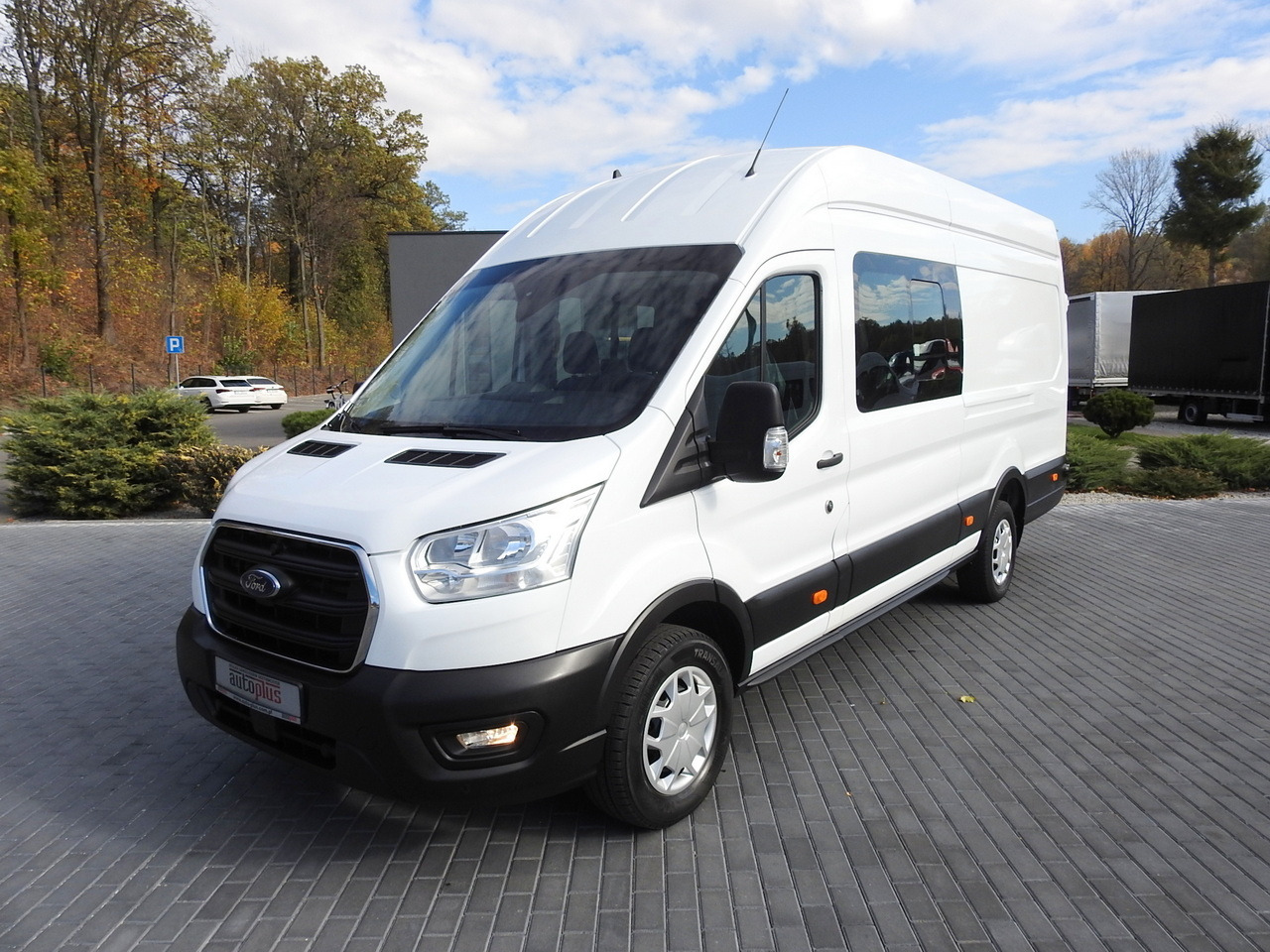 Furgoneta FORD TRANSIT BOX DELIVERY VAN 6 SEATS CRUISE CONTROL AIR CONDITIONING LED LIGHTS  130HP: foto 18