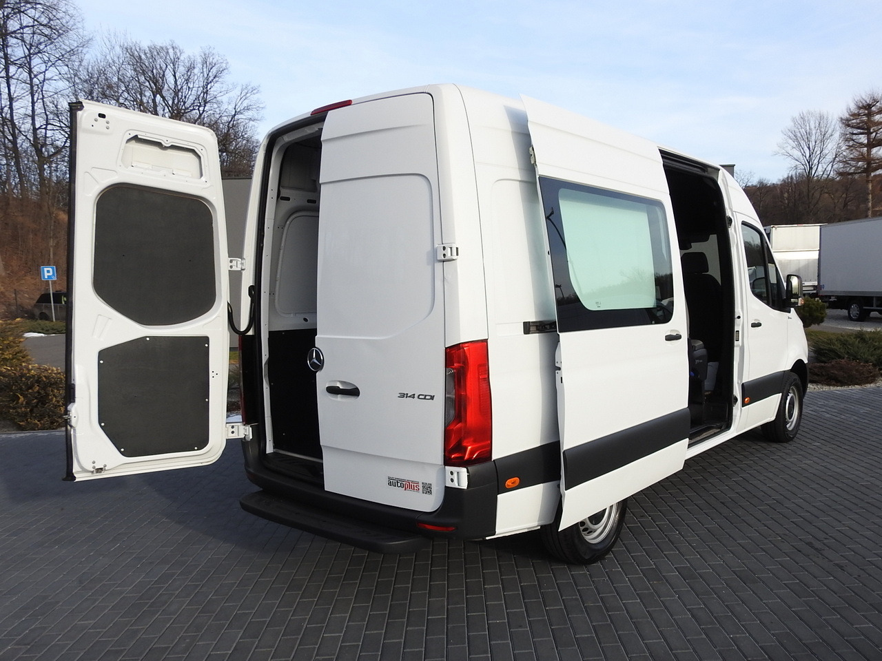 MERCEDES SPRINTER 314 BOX DELIVERY VAN 6 SEATS CRUISE CONTROL AIR CONDITIONING 140HP - Furgoneta: foto 3 MERCEDES SPRINTER 314 BOX DELIVERY VAN 6 SEATS CRUISE CONTROL AIR CONDITIONING 140HP - Furgoneta: foto 3