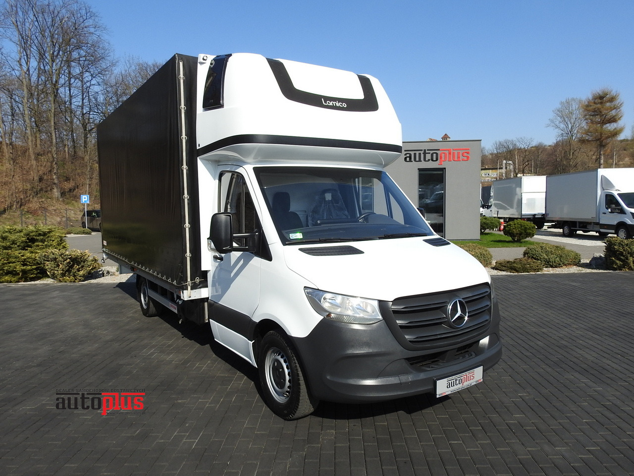 MERCEDES SPRINTER 316  TARPAULIN 10 PALLETS WEBASTO AIR CONDITIONING  165HP - Furgoneta con lona: foto 1 MERCEDES SPRINTER 316  TARPAULIN 10 PALLETS WEBASTO AIR CONDITIONING  165HP - Furgoneta con lona: foto 1
