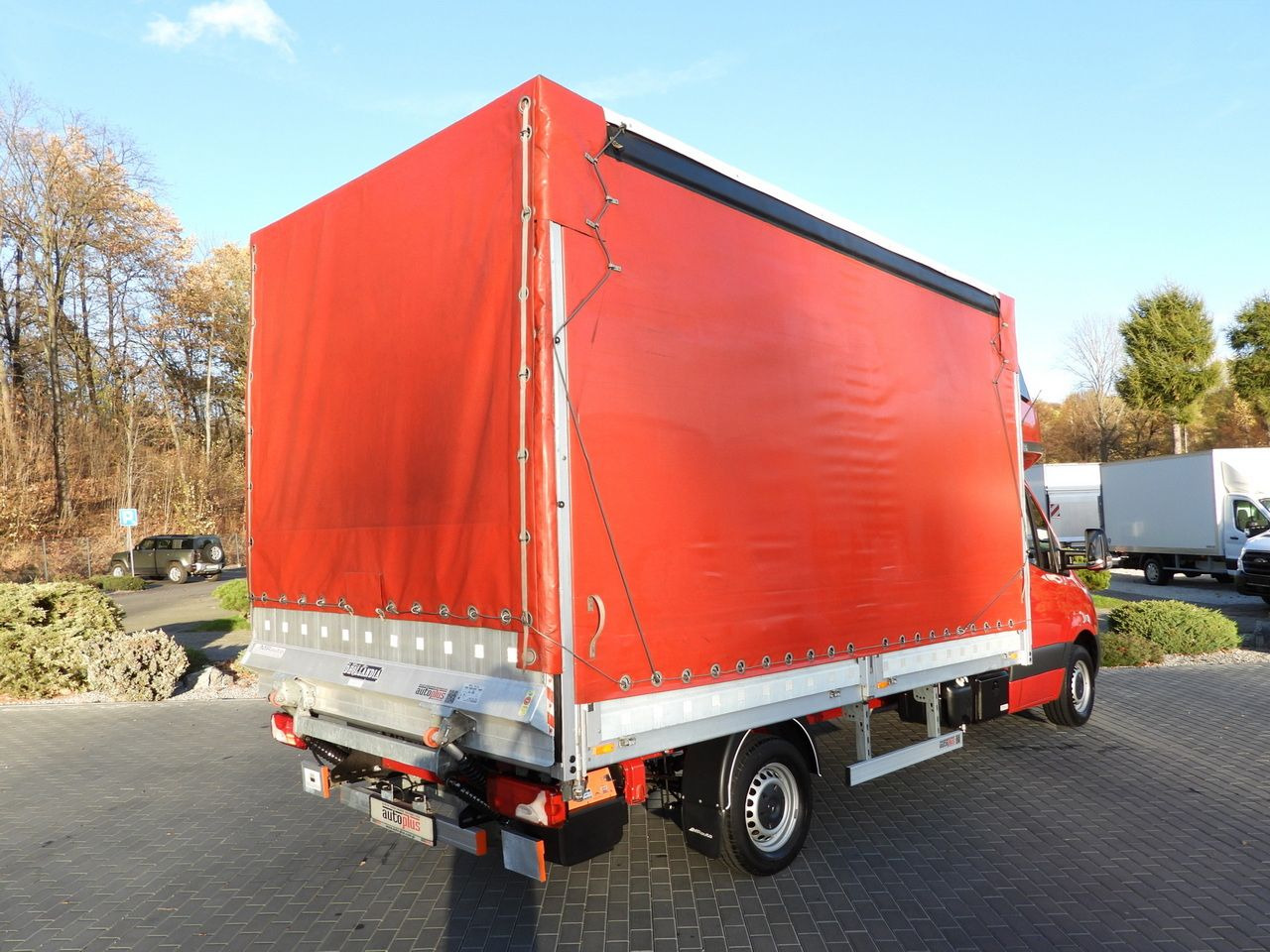 MERCEDES SPRINTER 316 TARPAULIN LIFT 8 PALLETS WEBASTO CRUISE CONTROL AIR CONDITIONING  160HP - Furgoneta con lona: foto 3 MERCEDES SPRINTER 316 TARPAULIN LIFT 8 PALLETS WEBASTO CRUISE CONTROL AIR CONDITIONING  160HP - Furgoneta con lona: foto 3