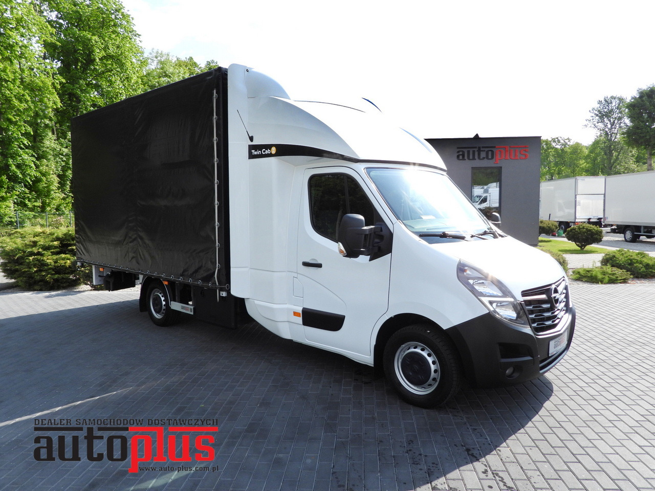 OPEL MOVANO TARPAULIN 10 PALLETS WEBASTO CRUISE CONTROL AIR CONDITIONING LED LIGHTS PNEUMATICS  165HP - Furgoneta con lona: foto 1 OPEL MOVANO TARPAULIN 10 PALLETS WEBASTO CRUISE CONTROL AIR CONDITIONING LED LIGHTS PNEUMATICS  165HP - Furgoneta con lona: foto 1