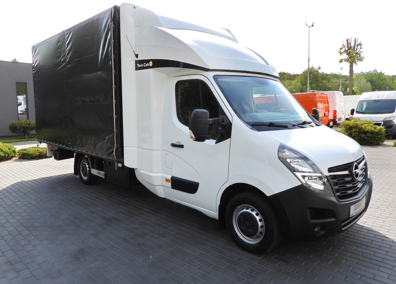 OPEL MOVANO TARPAULIN 10 PALLETS WEBASTO CRUISE CONTROL AIR CONDITIONING LED LIGHTS PNEUMATICS  165HP - Furgoneta con lona: foto 4 OPEL MOVANO TARPAULIN 10 PALLETS WEBASTO CRUISE CONTROL AIR CONDITIONING LED LIGHTS PNEUMATICS  165HP - Furgoneta con lona: foto 4