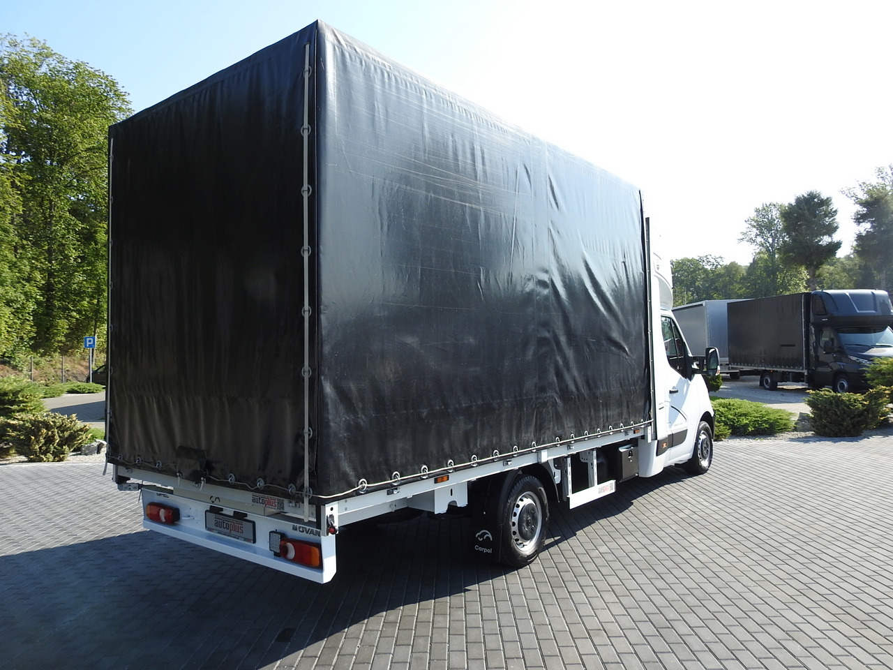 OPEL MOVANO TARPAULIN 8 PALLETS WEBASTO CRUISE CONTROL AIR CONDITIONING LED LIGHTS PNEUMATICS 165HP - Furgoneta con lona: foto 3 OPEL MOVANO TARPAULIN 8 PALLETS WEBASTO CRUISE CONTROL AIR CONDITIONING LED LIGHTS PNEUMATICS 165HP - Furgoneta con lona: foto 3