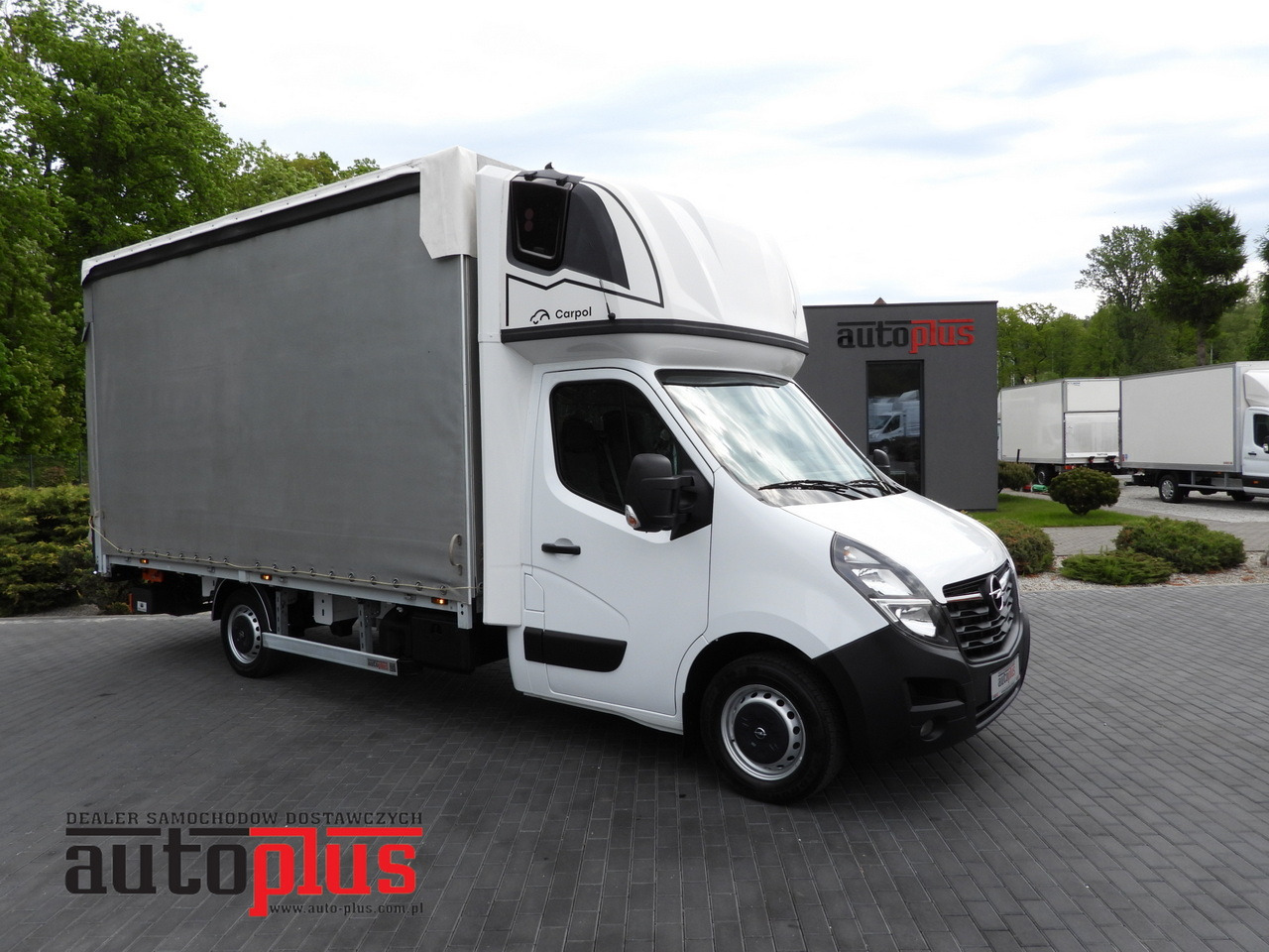 OPEL MOVANO TARPAULIN LIFT 9 PALLETS WEBASTO CRUISE CONTROL LED LIGHTS PNEUMATICS AIR CONDITIONING 165HP - Furgoneta con lona: foto 1 OPEL MOVANO TARPAULIN LIFT 9 PALLETS WEBASTO CRUISE CONTROL LED LIGHTS PNEUMATICS AIR CONDITIONING 165HP - Furgoneta con lona: foto 1