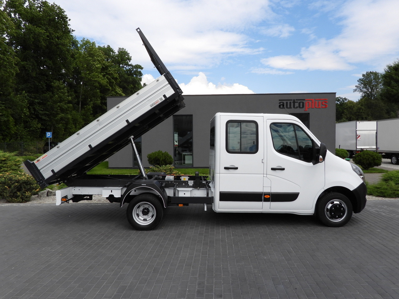 Furgoneta basculante OPEL MOVANO TIPPER DOUBLE CABIN DOKA 7 SEATS LED LIGHTS TWIN WHEELS AIR CONDITIONING  145HP: foto 7