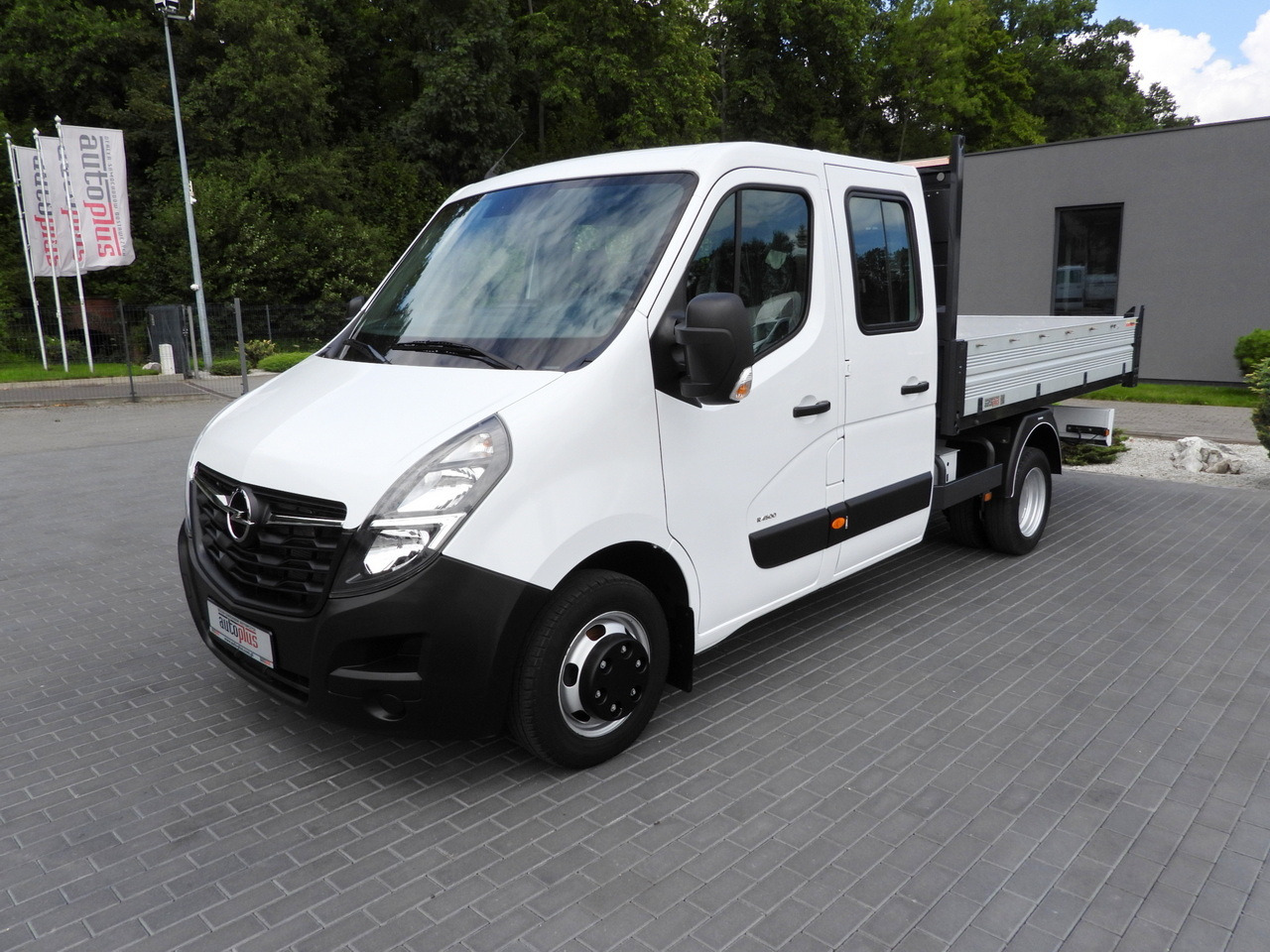 Furgoneta basculante OPEL MOVANO TIPPER DOUBLE CABIN DOKA 7 SEATS LED LIGHTS TWIN WHEELS AIR CONDITIONING  145HP: foto 6