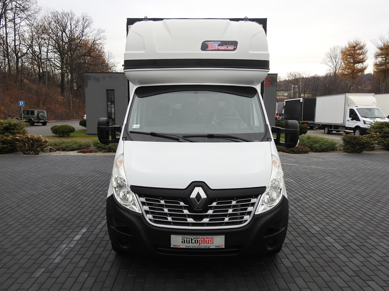 Furgoneta con lona RENAULT MASTER TARPAULIN 10 PALLETS WEBASTO CRUISE CONTROL AIR CONDITIONING  170HP: foto 5