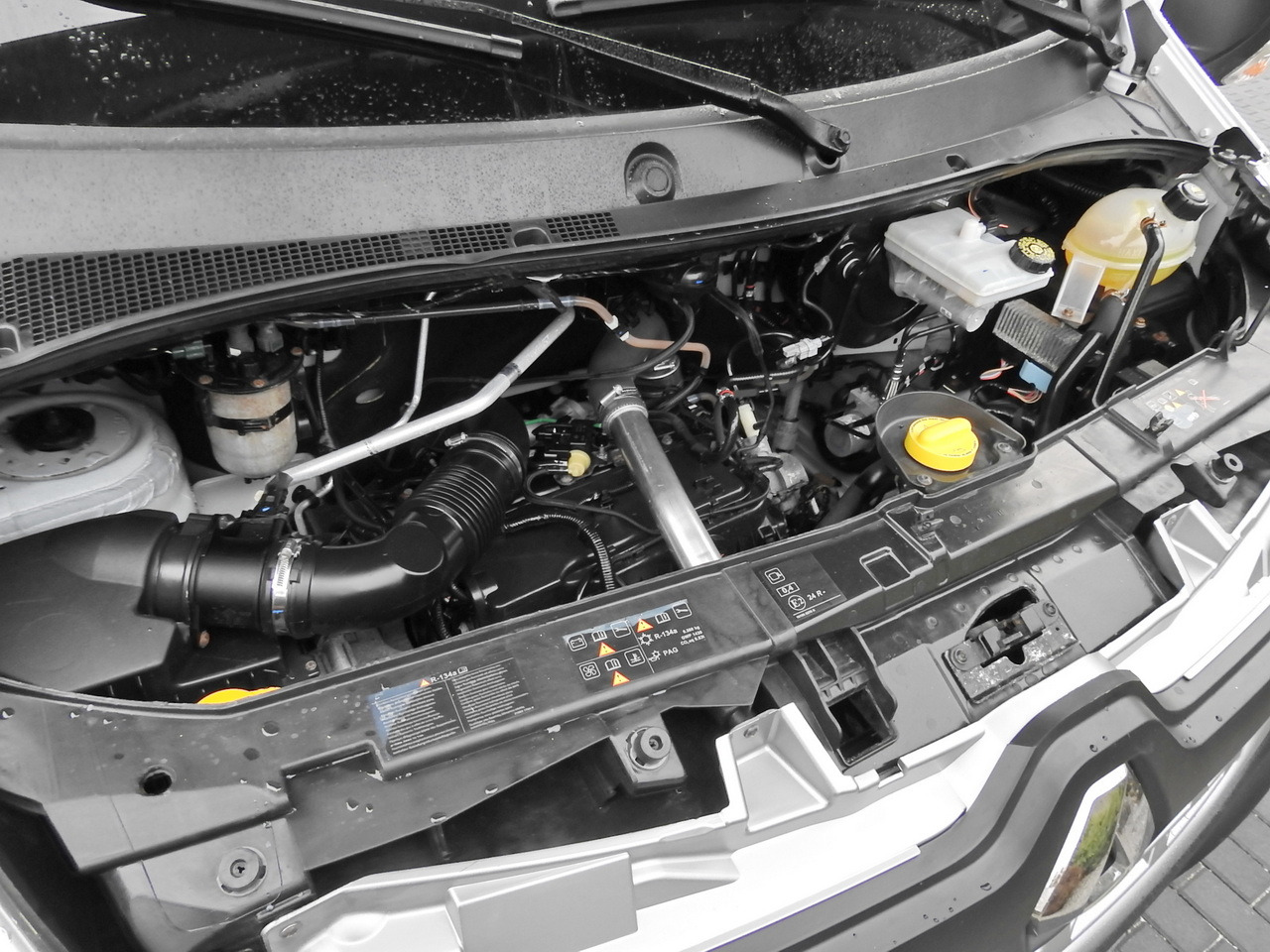 Furgoneta con lona RENAULT MASTER TARPAULIN 10 PALLETS WEBASTO CRUISE CONTROL AIR CONDITIONING  170HP: foto 24
