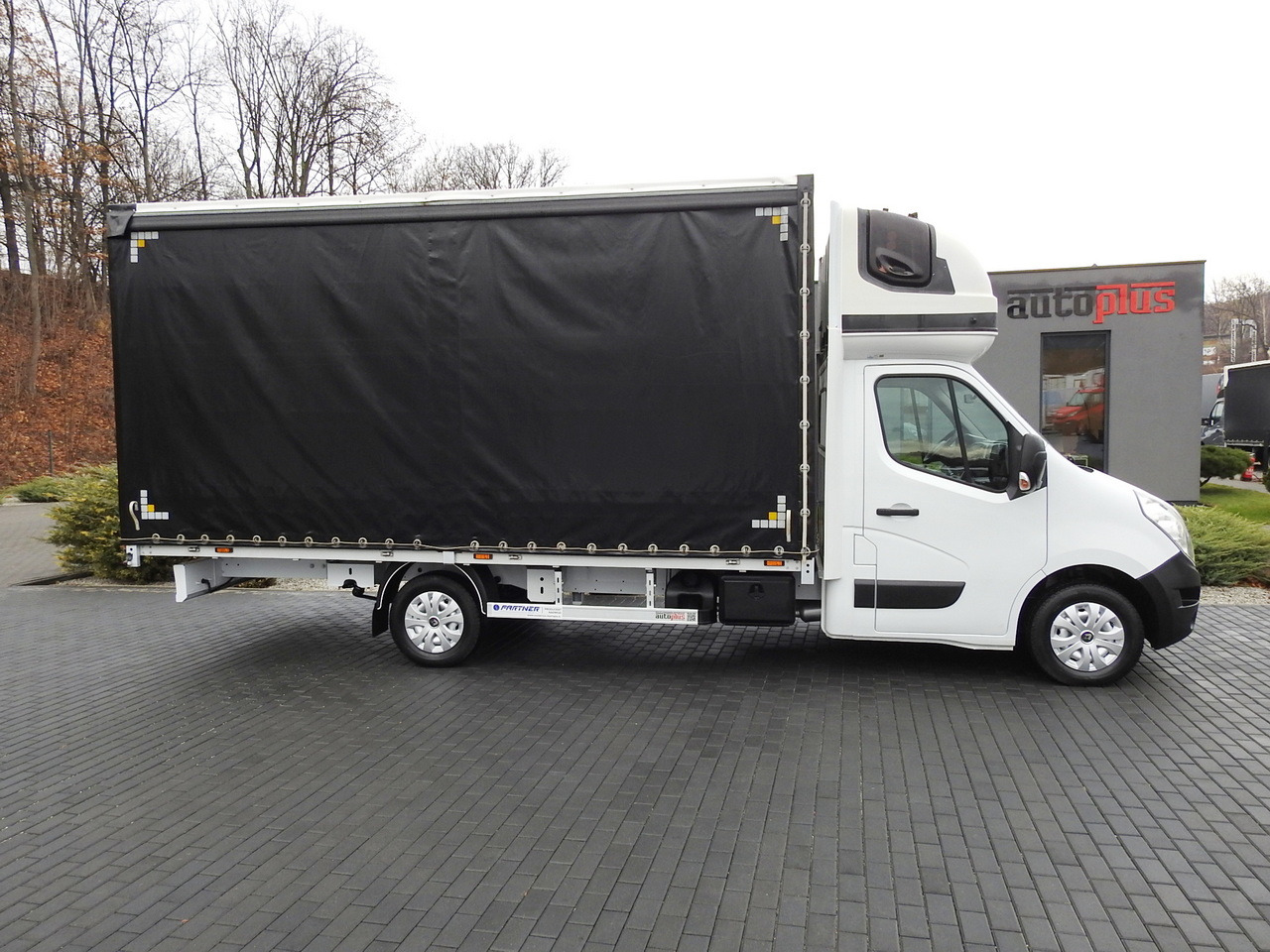 Furgoneta con lona RENAULT MASTER TARPAULIN 10 PALLETS WEBASTO CRUISE CONTROL AIR CONDITIONING  170HP: foto 7
