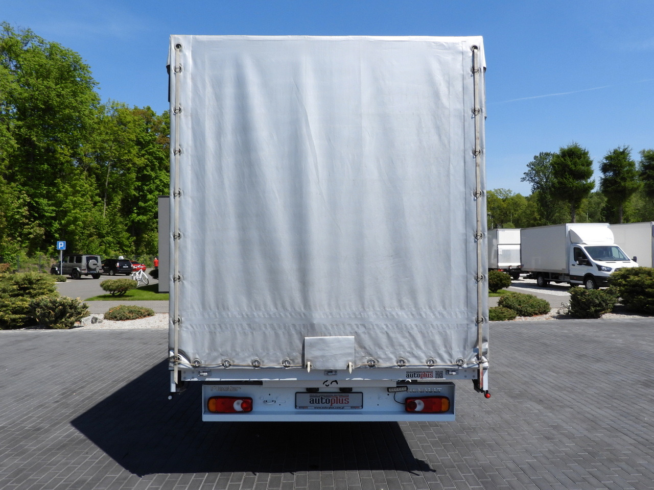 Furgoneta con lona RENAULT MASTER  TARPAULIN 10 PALLETS WEBASTO CRUISE CONTROL LED LIGHTS PNEUMATICS AIR CONDITIONING  165HP: foto 22