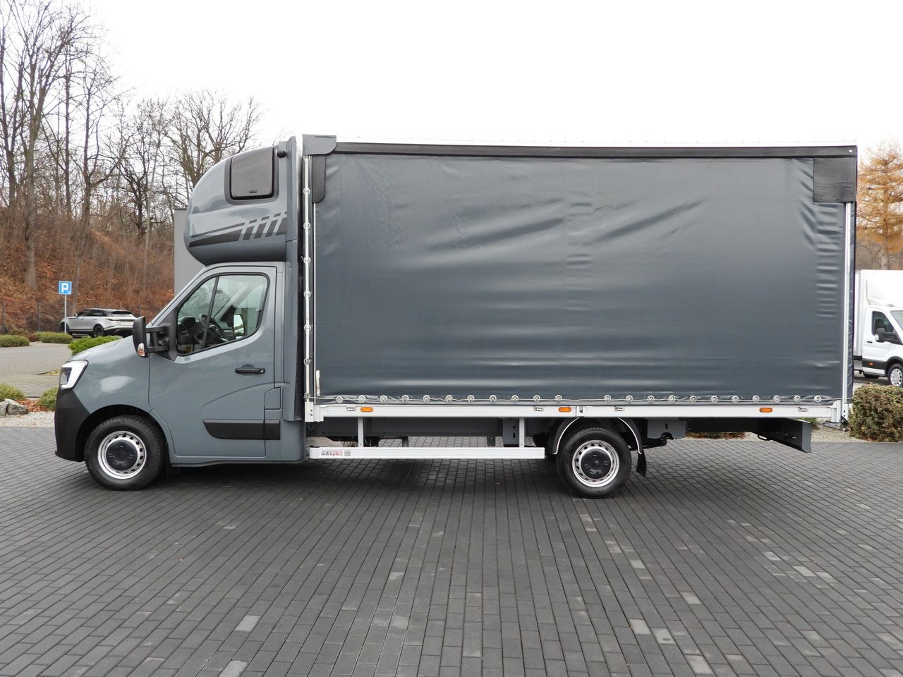 Furgoneta con lona RENAULT MASTER TARPAULIN 10 PALLETS WEBASTO CRUISE CONTROL LED LIGHTS PNEUMATICS AIR CONDITIONING  165HP: foto 9