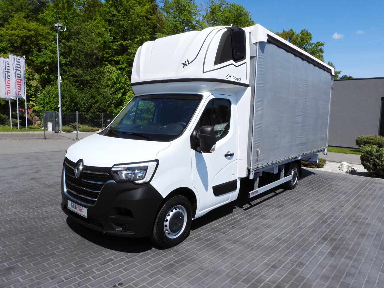 Furgoneta con lona RENAULT MASTER  TARPAULIN 10 PALLETS WEBASTO CRUISE CONTROL LED LIGHTS PNEUMATICS AIR CONDITIONING  165HP: foto 6