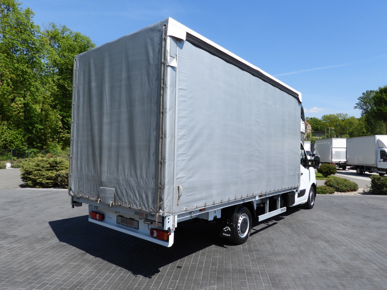 RENAULT MASTER  TARPAULIN 10 PALLETS WEBASTO CRUISE CONTROL LED LIGHTS PNEUMATICS AIR CONDITIONING  165HP - Furgoneta con lona: foto 3 RENAULT MASTER  TARPAULIN 10 PALLETS WEBASTO CRUISE CONTROL LED LIGHTS PNEUMATICS AIR CONDITIONING  165HP - Furgoneta con lona: foto 3