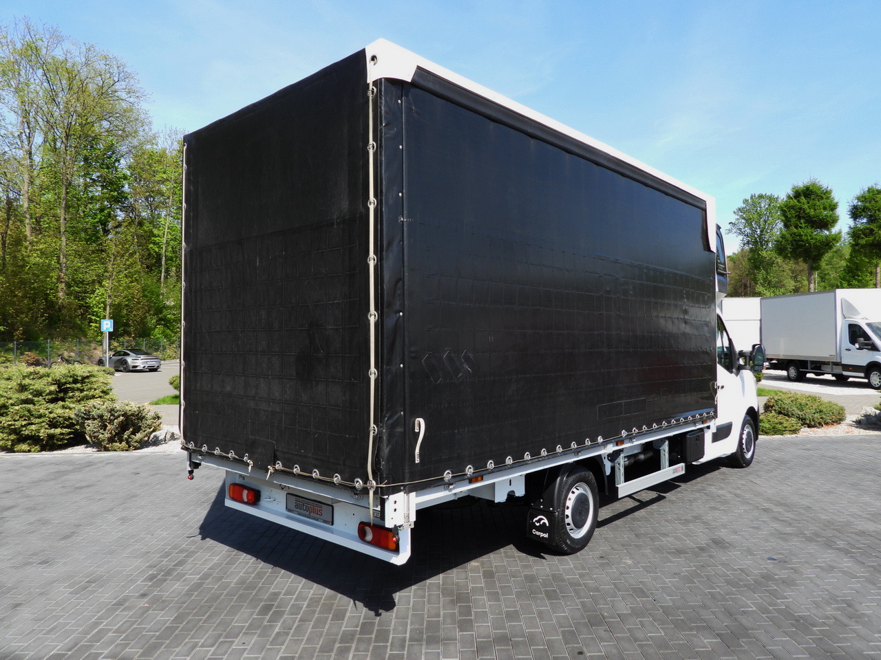 RENAULT MASTER  TARPAULIN 10 PALLETS WEBASTO CRUISE CONTROL LED LIGHTS PNEUMATICS AIR CONDITIONING  165HP - Furgoneta con lona: foto 3 RENAULT MASTER  TARPAULIN 10 PALLETS WEBASTO CRUISE CONTROL LED LIGHTS PNEUMATICS AIR CONDITIONING  165HP - Furgoneta con lona: foto 3
