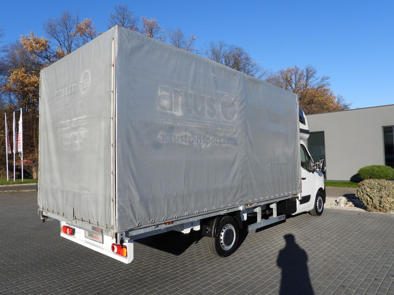 Furgoneta con lona RENAULT MASTER TARPAULIN 10 PALLETS WEBASTO CRUISE CONTROL LED LIGHTS PNEUMATICS AIR CONDITIONING  165HP: foto 13