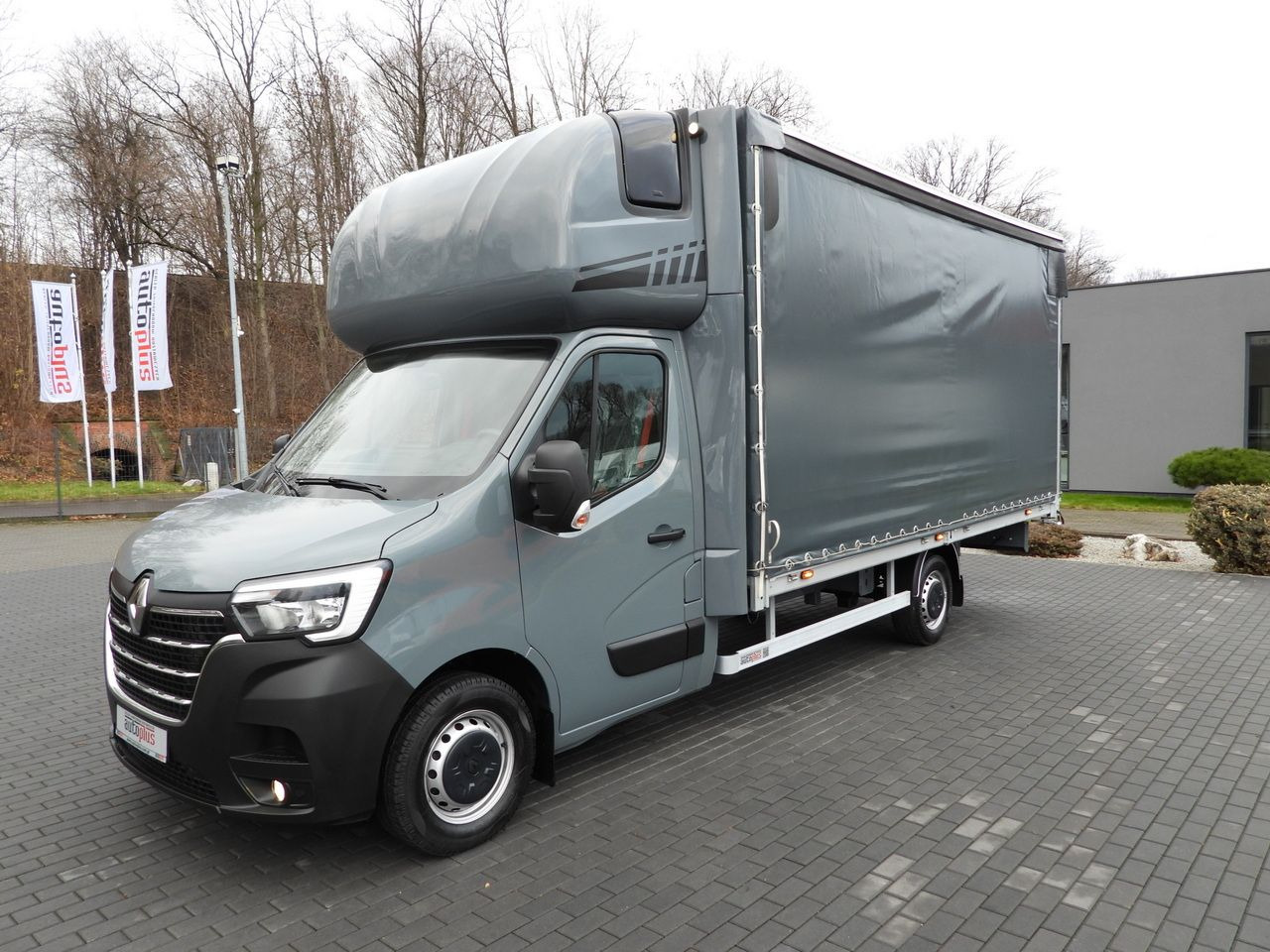 Furgoneta con lona RENAULT MASTER TARPAULIN 10 PALLETS WEBASTO CRUISE CONTROL LED LIGHTS PNEUMATICS AIR CONDITIONING  165HP: foto 6
