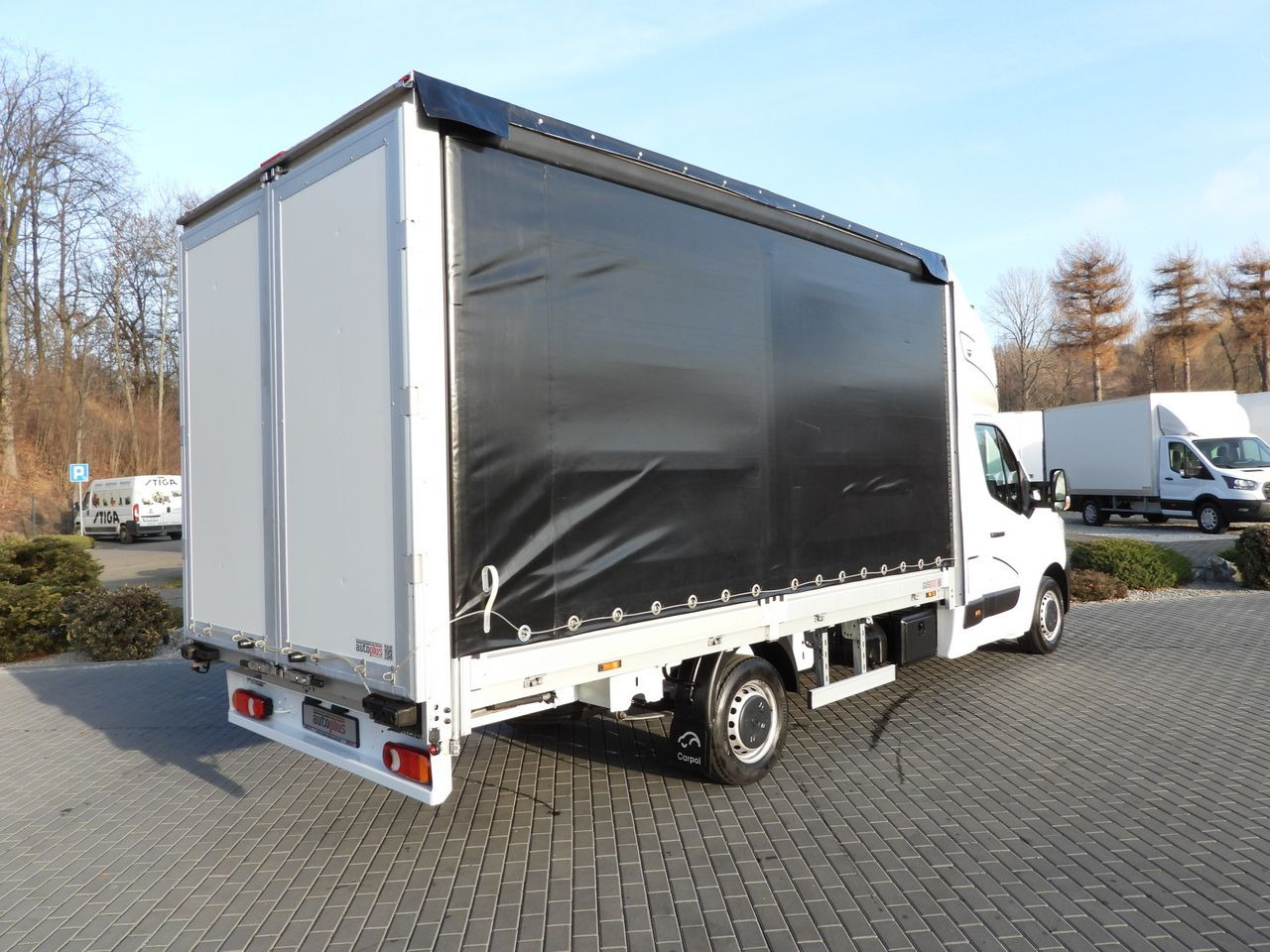 RENAULT MASTER TARPAULIN 8 PALLETS WEBASTO CRUISE CONTROL LED LIGHTS PNEUMATICS AIR CONDITIONING 165HP - Furgoneta con lona: foto 3 RENAULT MASTER TARPAULIN 8 PALLETS WEBASTO CRUISE CONTROL LED LIGHTS PNEUMATICS AIR CONDITIONING 165HP - Furgoneta con lona: foto 3