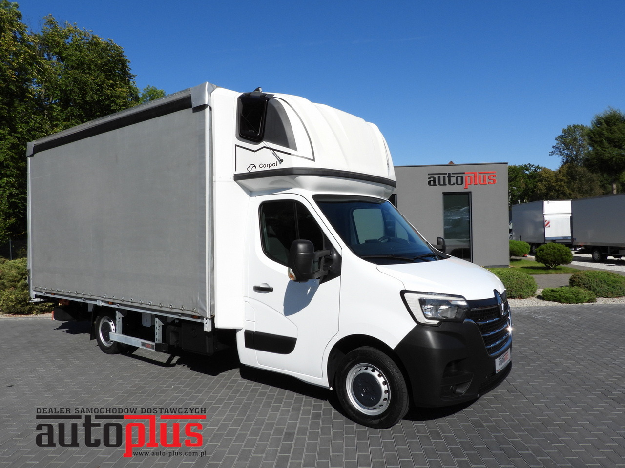 RENAULT MASTER TARPAULIN LIFT 10 PALLETS WEBASTO CRUISE CONTROL LED LIGHTS PNEUMATICS AIR CONDITIONING  165HP - Furgoneta con lona: foto 1 RENAULT MASTER TARPAULIN LIFT 10 PALLETS WEBASTO CRUISE CONTROL LED LIGHTS PNEUMATICS AIR CONDITIONING  165HP - Furgoneta con lona: foto 1