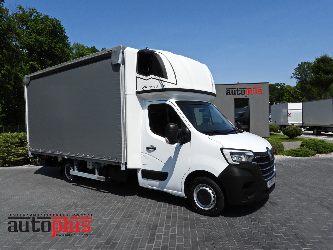 RENAULT MASTER  TARPAULIN LIFT 10 PALLETS WEBASTO CRUISE CONTROL LED LIGHTS PNEUMATICS AIR CONDITIONING  165HP - Furgoneta con lona: foto 1 RENAULT MASTER  TARPAULIN LIFT 10 PALLETS WEBASTO CRUISE CONTROL LED LIGHTS PNEUMATICS AIR CONDITIONING  165HP - Furgoneta con lona: foto 1