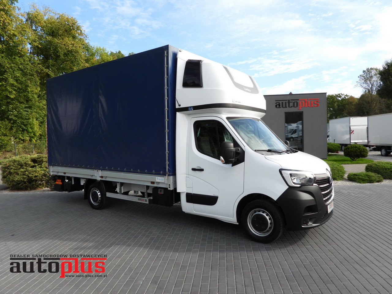 RENAULT MASTER TARPAULIN LIFT 9 PALLETS WEBASTO CRUISE CONTROL LED LIGHTS PNEUMATICS AIR CONDITIONING  165HP - Furgoneta con lona: foto 1 RENAULT MASTER TARPAULIN LIFT 9 PALLETS WEBASTO CRUISE CONTROL LED LIGHTS PNEUMATICS AIR CONDITIONING  165HP - Furgoneta con lona: foto 1