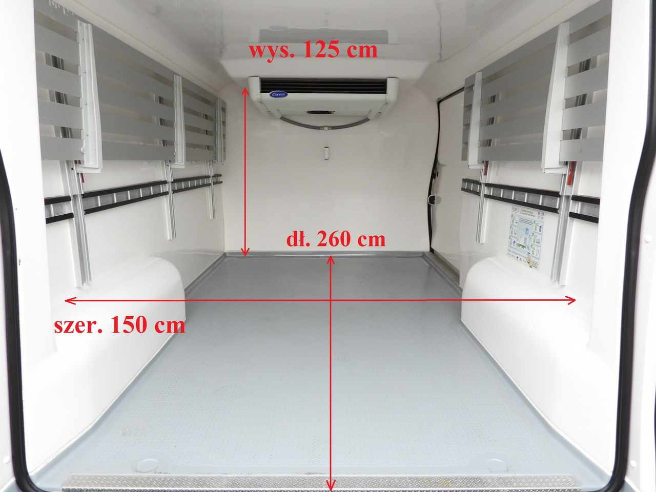 Furgoneta frigorifica RENAULT TRAFIC REFRIGERATOR VAN -5*C POWER SUPPLY 230V CRUISE CONTROL LED LIGHTS AIR CONDITIONING  120HP: foto 12