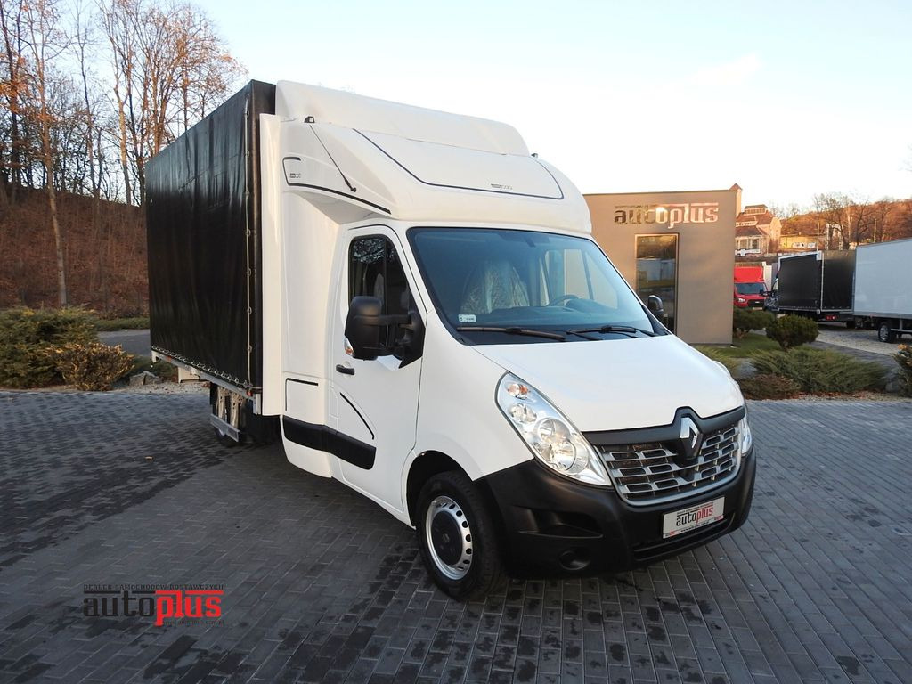 Renault RENAULT MASTER PLANDEKA 10 PALET AUTOMATIK A/C - Furgoneta con lona, Furgoneta combi: foto 1 Renault RENAULT MASTER PLANDEKA 10 PALET AUTOMATIK A/C - Furgoneta con lona, Furgoneta combi: foto 1