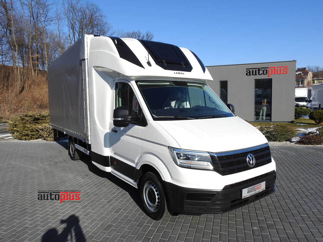 VOLKSWAGEN CRAFTER TARPAULIN 10 PALLETS WEBASTO CRUISE CONTROL AIR CONDITIONING LED LIGHTS PNEUMATICS 180HP - Furgoneta con lona: foto 1 VOLKSWAGEN CRAFTER TARPAULIN 10 PALLETS WEBASTO CRUISE CONTROL AIR CONDITIONING LED LIGHTS PNEUMATICS 180HP - Furgoneta con lona: foto 1