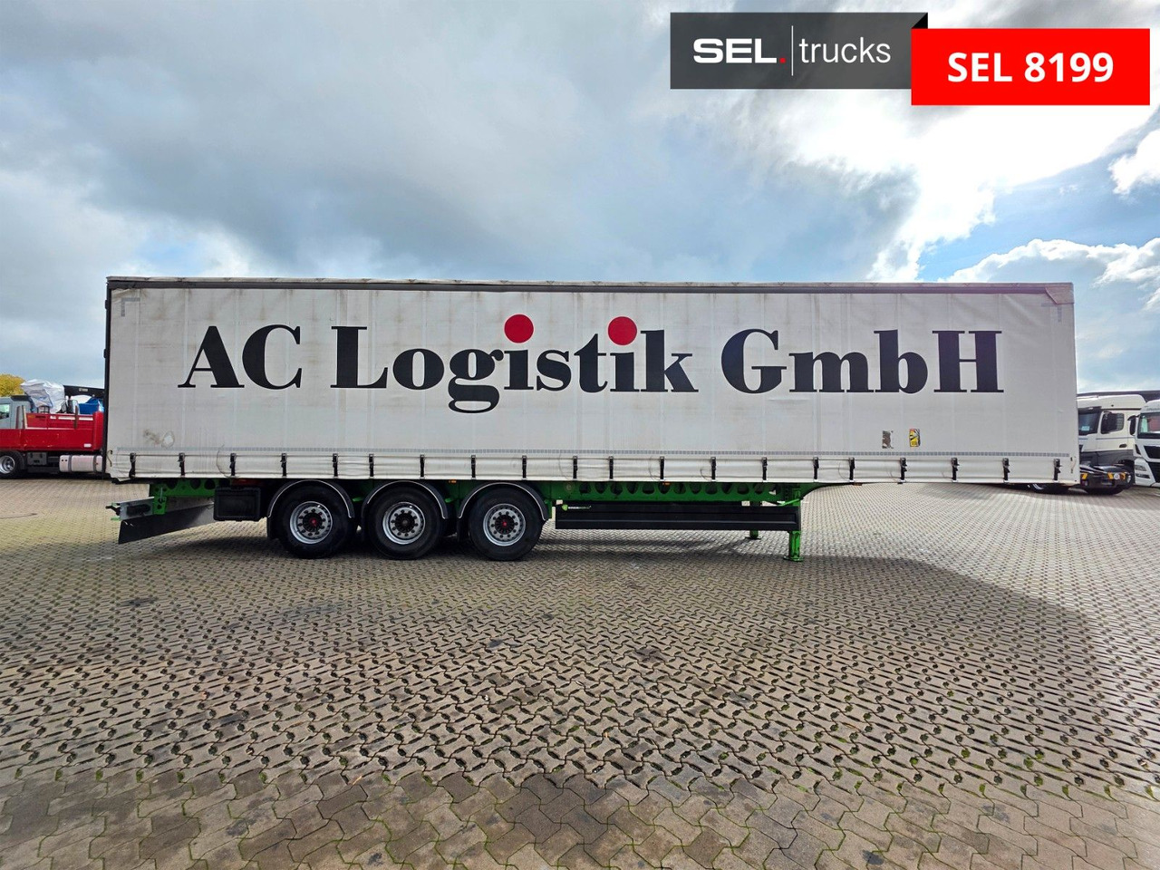 Berger SAPL24 / Coilmulde / 5.560 kg LEERGEWICHT - Semirremolque lona: foto 4 Berger SAPL24 / Coilmulde / 5.560 kg LEERGEWICHT - Semirremolque lona: foto 4