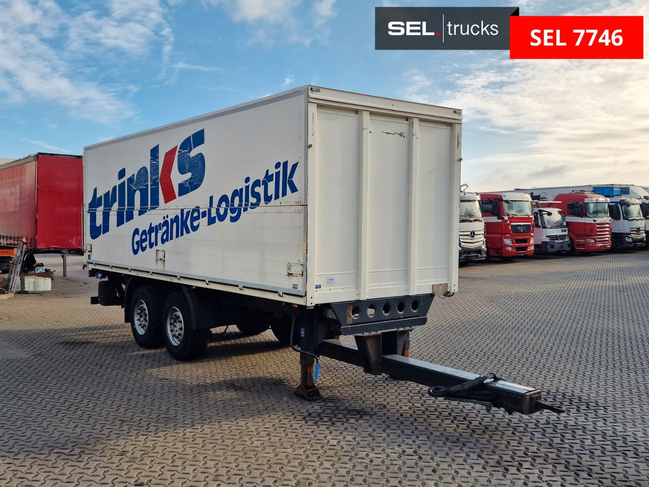 Böse BTA 7.3 / Ladebordwand / 2 Achsen - Tandem - Remolque transporte de bebidas: foto 3 Böse BTA 7.3 / Ladebordwand / 2 Achsen - Tandem - Remolque transporte de bebidas: foto 3