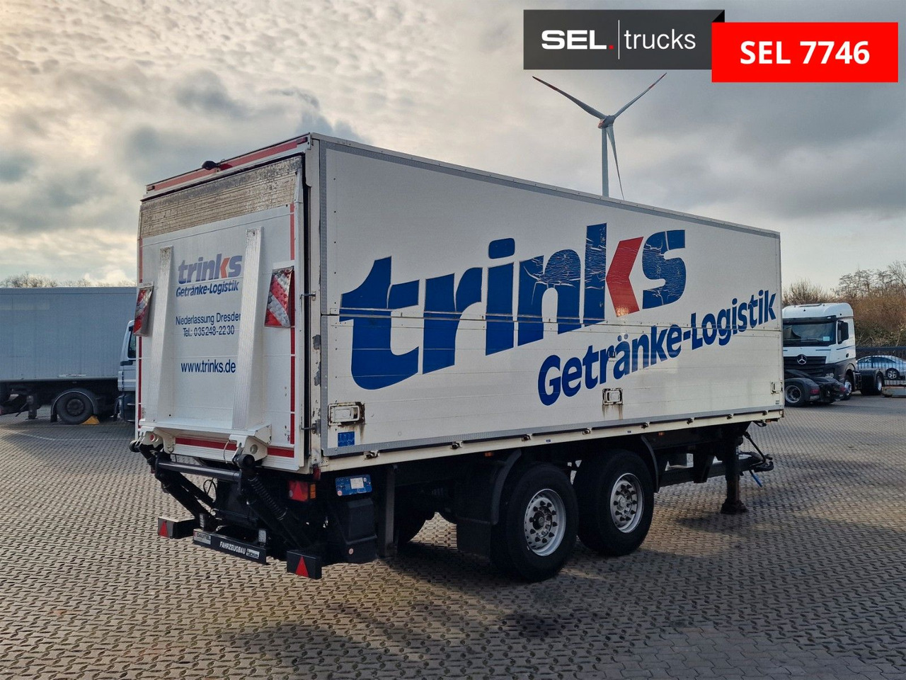 Böse BTA 7.3 / Ladebordwand / 2 Achsen - Tandem - Remolque transporte de bebidas: foto 5 Böse BTA 7.3 / Ladebordwand / 2 Achsen - Tandem - Remolque transporte de bebidas: foto 5