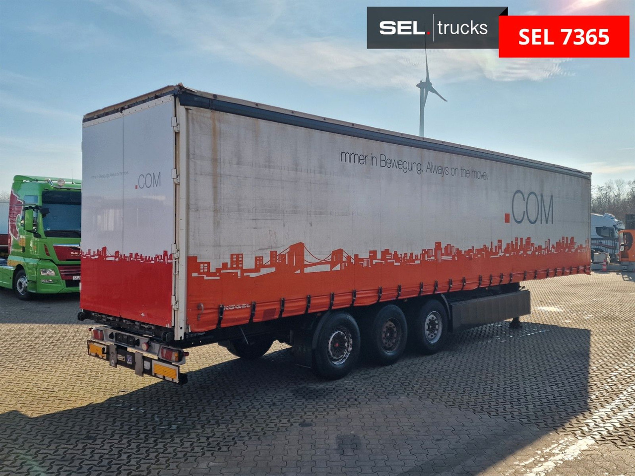 Kögel SN 24 / EDSCHA - Semirremolque lona: foto 5 Kögel SN 24 / EDSCHA - Semirremolque lona: foto 5