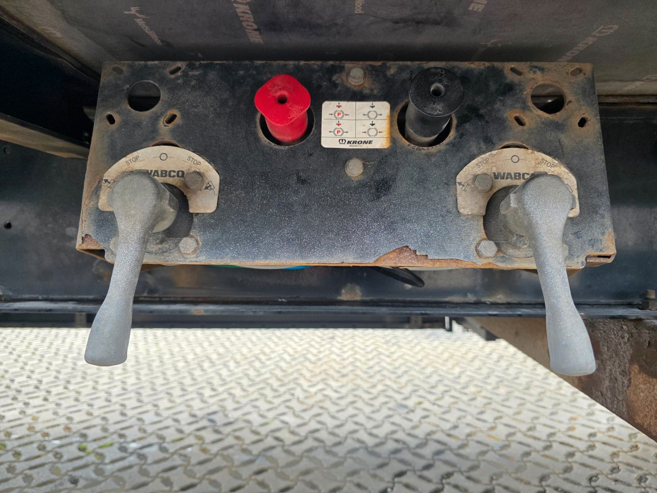 Remolque plataforma/ Caja abierta Krone AZ / Baustoff: foto 14