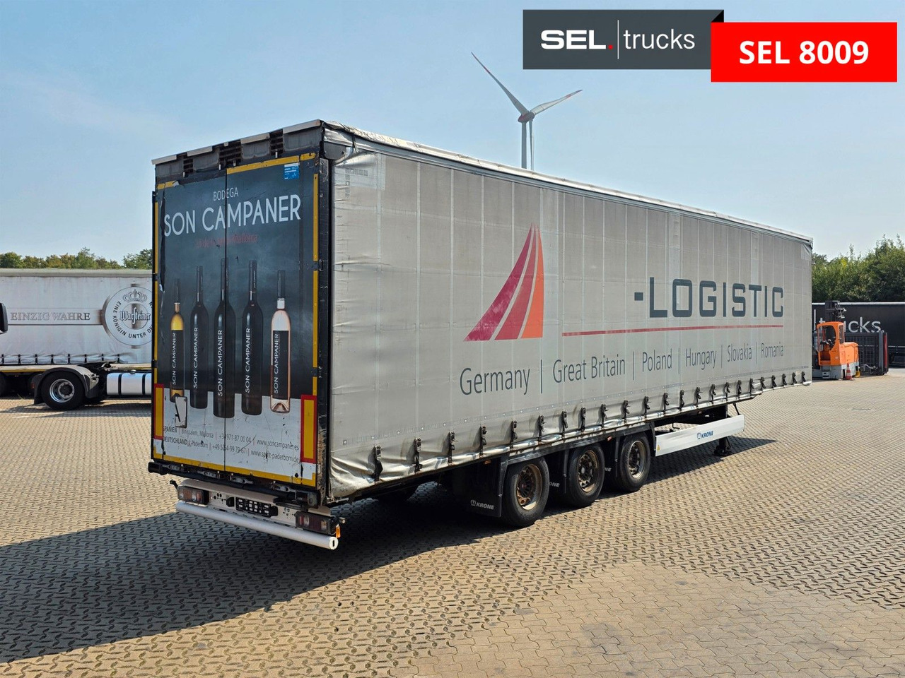 Krone SD / Hubdach / EDSCHA / Mega - Semirremolque lona: foto 5 Krone SD / Hubdach / EDSCHA / Mega - Semirremolque lona: foto 5