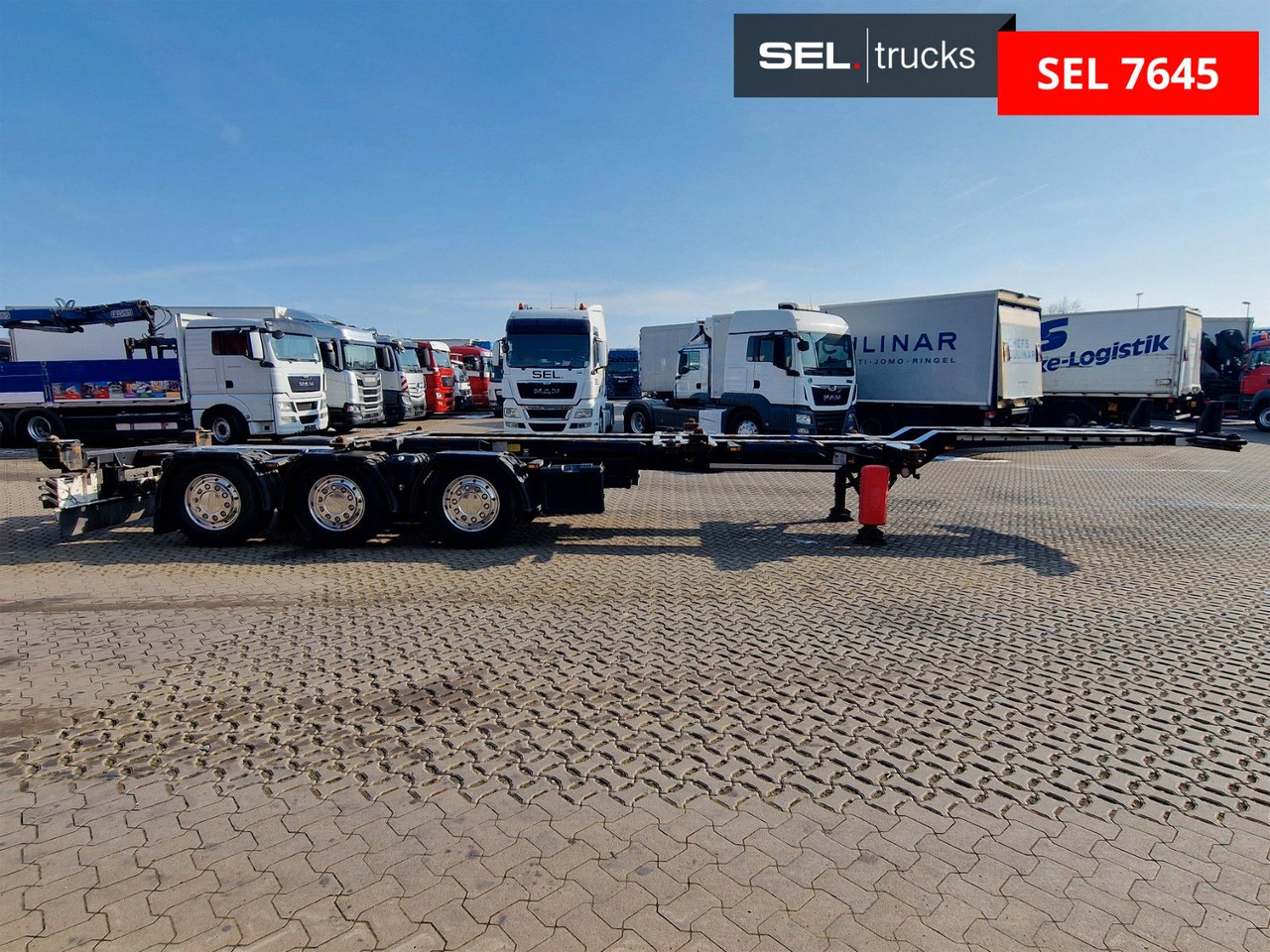 Krone SD / Teleskop / Liftachse - Semirremolque portacontenedore/ Intercambiable: foto 4 Krone SD / Teleskop / Liftachse - Semirremolque portacontenedore/ Intercambiable: foto 4