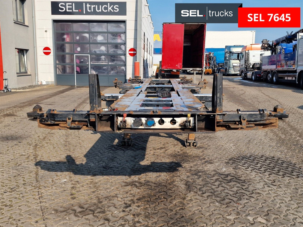 Krone SD / Teleskop / Liftachse - Semirremolque portacontenedore/ Intercambiable: foto 2 Krone SD / Teleskop / Liftachse - Semirremolque portacontenedore/ Intercambiable: foto 2