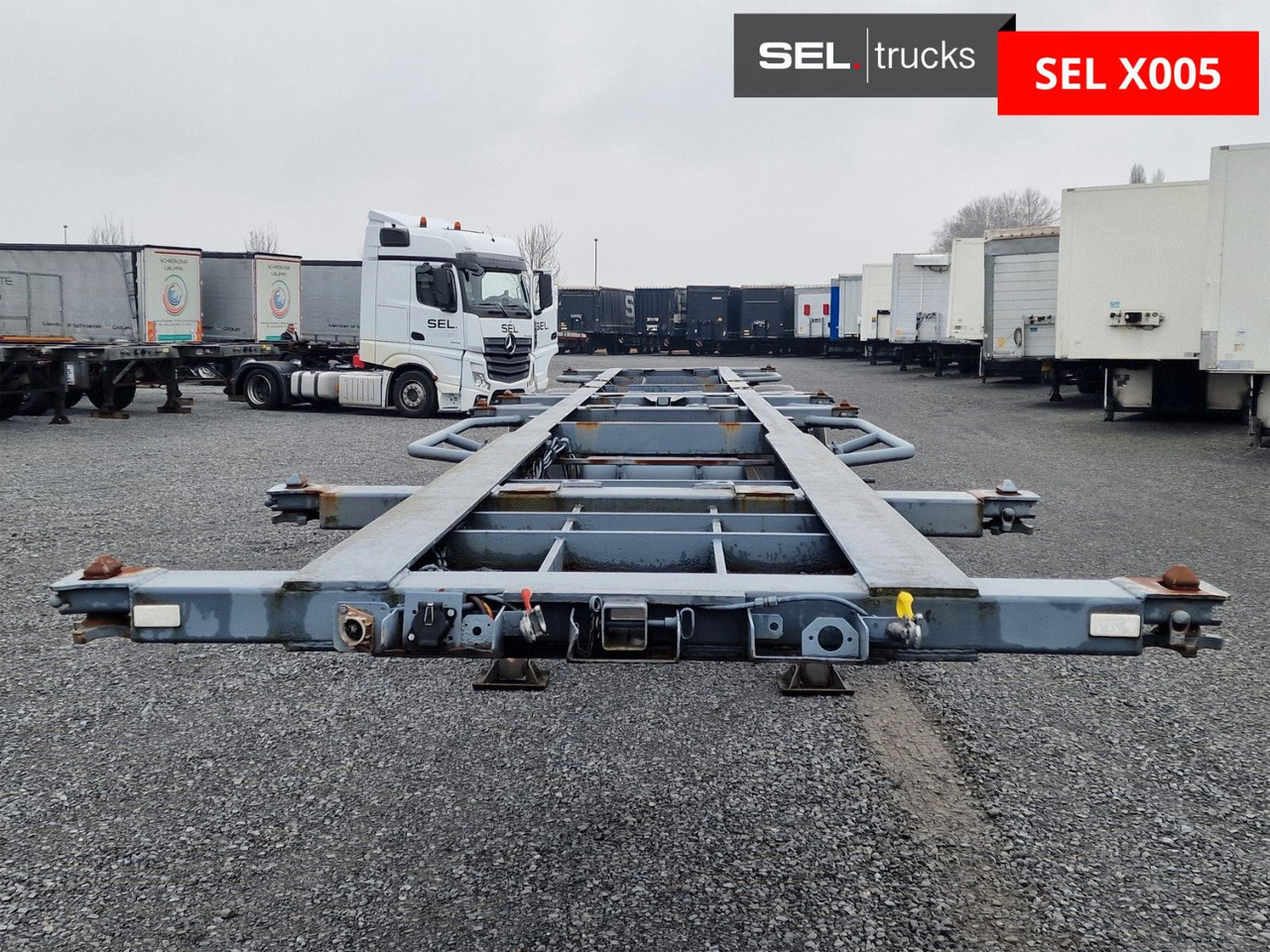 Krone SDC 24 Containerchassie - Semirremolque portacontenedore/ Intercambiable: foto 2 Krone SDC 24 Containerchassie - Semirremolque portacontenedore/ Intercambiable: foto 2