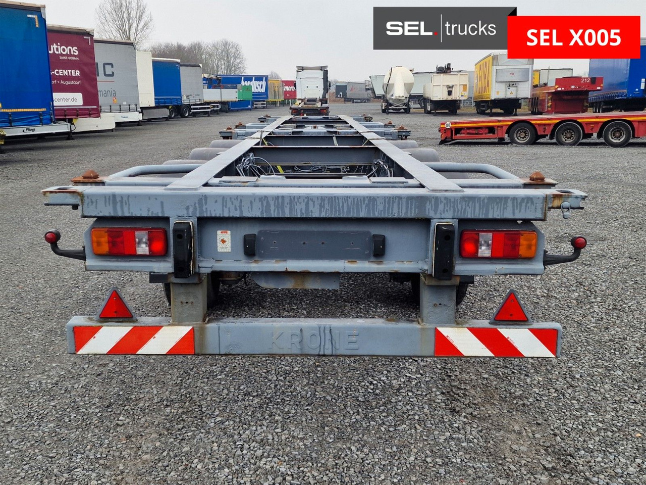 Krone SDC 24 Containerchassie - Semirremolque portacontenedore/ Intercambiable: foto 4 Krone SDC 24 Containerchassie - Semirremolque portacontenedore/ Intercambiable: foto 4