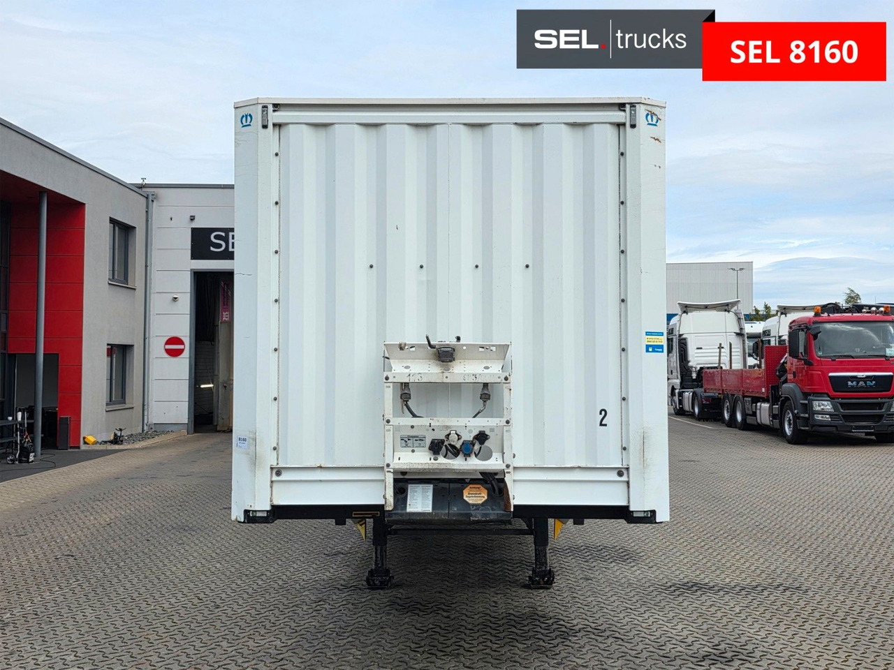 Krone SE / Rolltor TRIDEC / Zwangslenkung - Semirremolque caja cerrada: foto 3 Krone SE / Rolltor TRIDEC / Zwangslenkung - Semirremolque caja cerrada: foto 3