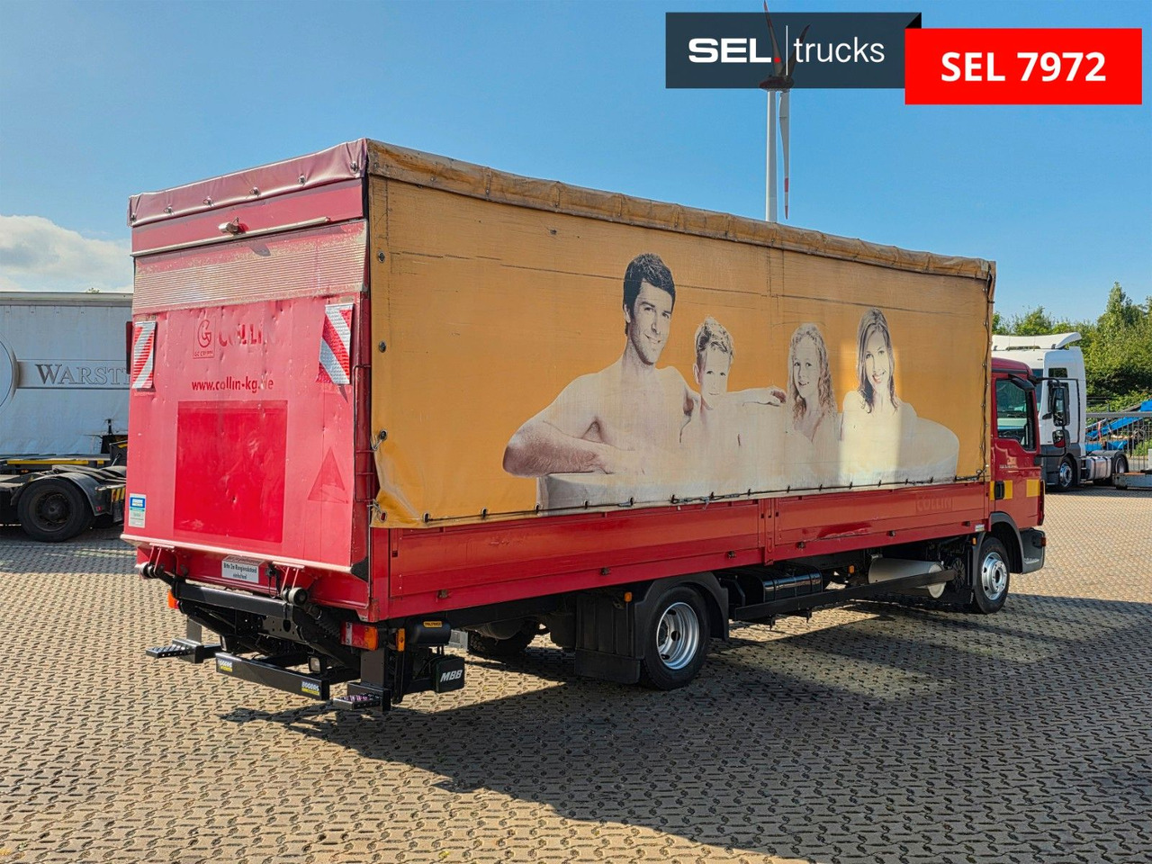 MAN TGL 8.180 4X2 BL / Ladebordwand / Rückfahrkamera - Furgoneta con lona: foto 5 MAN TGL 8.180 4X2 BL / Ladebordwand / Rückfahrkamera - Furgoneta con lona: foto 5