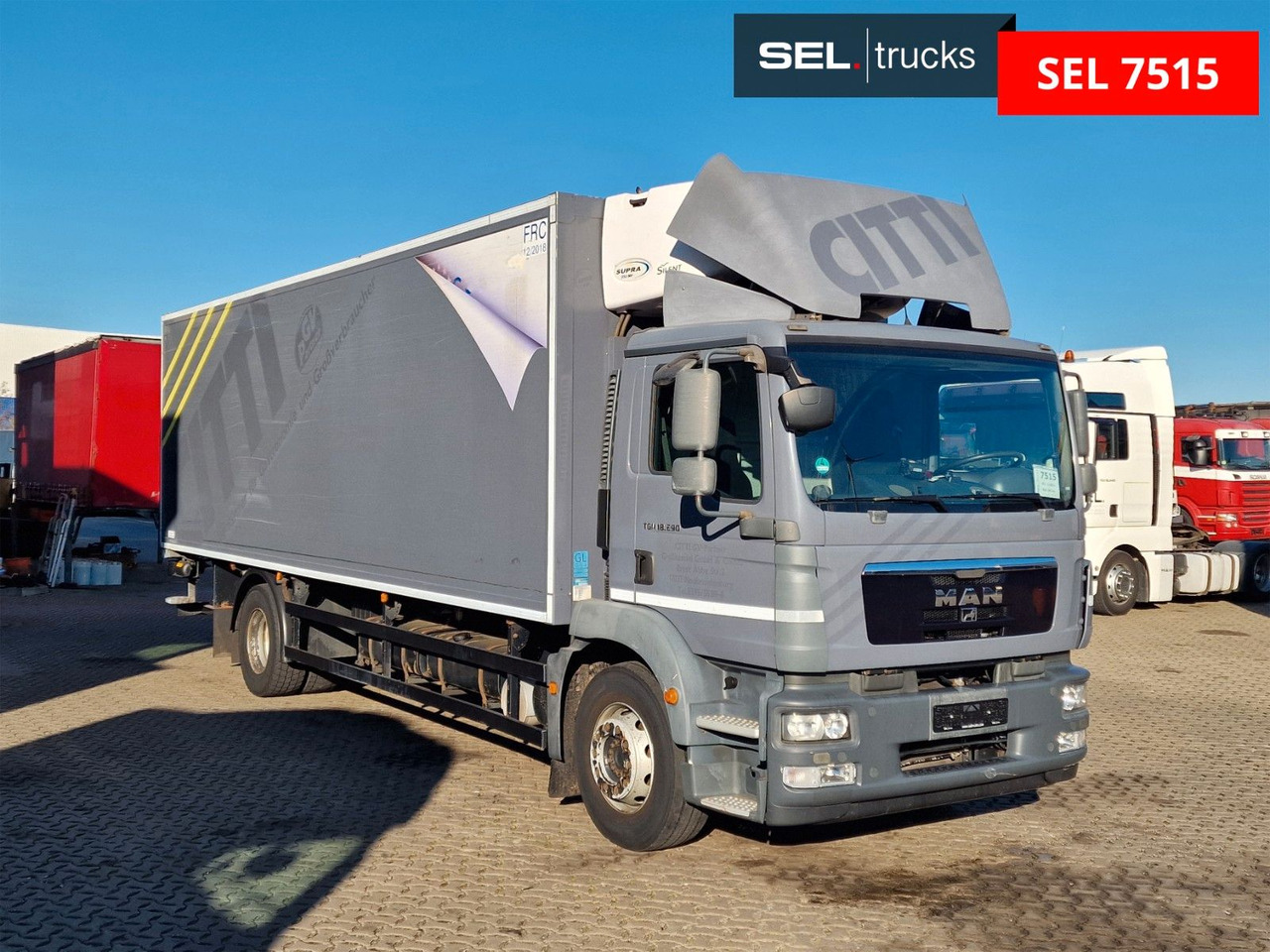 MAN TGM 18.290 4X2 LL / Ladebordwand / 2 Tanks - Camión frigorífico: foto 3 MAN TGM 18.290 4X2 LL / Ladebordwand / 2 Tanks - Camión frigorífico: foto 3