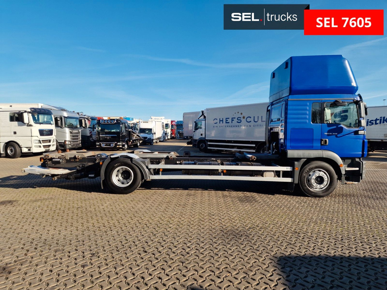 MAN TGM 18.340 4X2 LL / Ladebordwand / 3 Betten - Camión portacontenedore/ Intercambiable: foto 4 MAN TGM 18.340 4X2 LL / Ladebordwand / 3 Betten - Camión portacontenedore/ Intercambiable: foto 4
